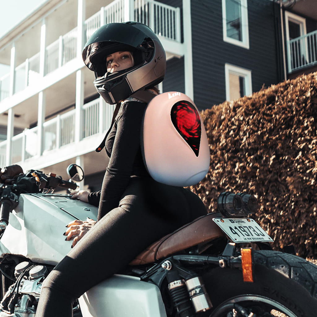 Ocean Heart LED Backpack