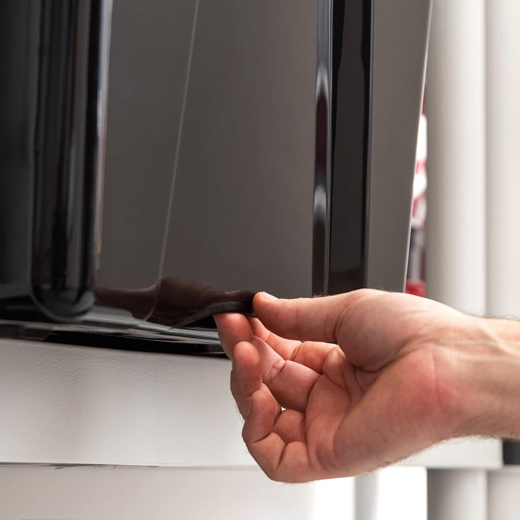 IRIS USA 54 Qt Stackable Plastic Storage Bins with Lids, 6 Pack - BPA-Free, Made in USA - Discreet Organizing Solution, Latches, Durable Nestable Containers, Secure Pull Handle - Pearl